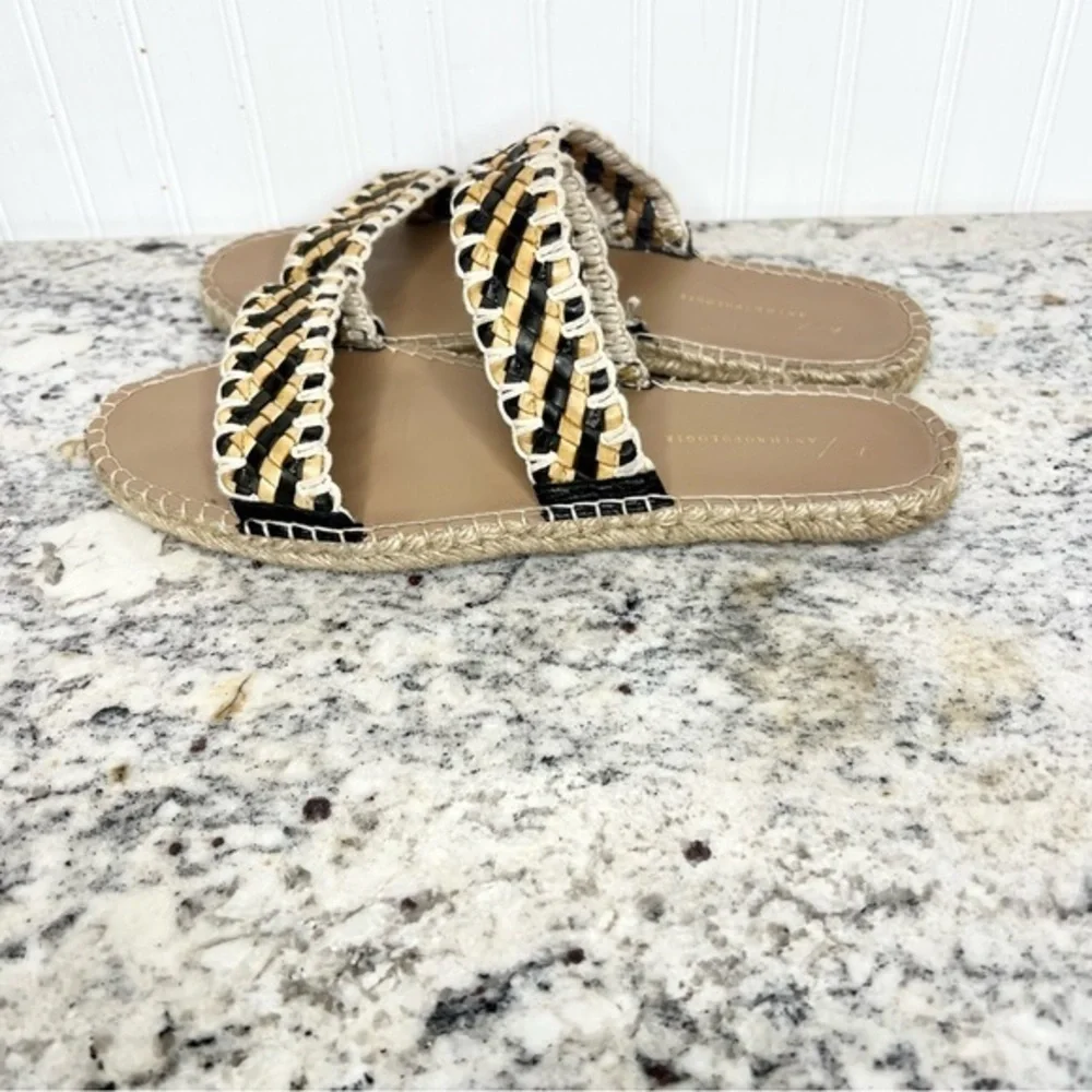 Anthropologie Regina Woven Sandals Size 9